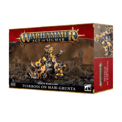 Orruk Warclans: Tuskboss on Maw-Grunta-Games Workshop-Radaddel
