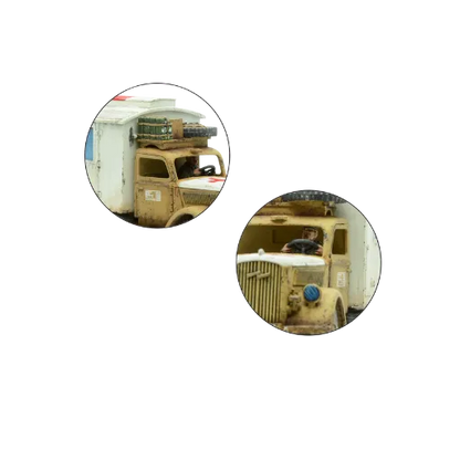 Opel Blitz/Maultier Ambulance-Warlord Games-Radaddel