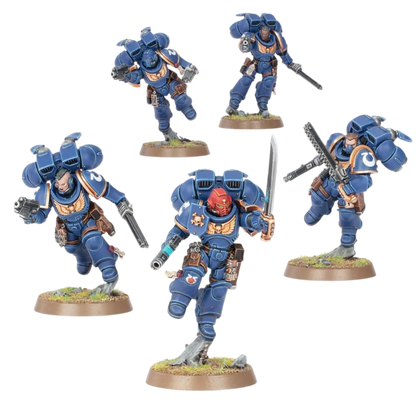 Space Marines: Assault Intercessors with Jump Pack-Games Workshop-Radaddel
