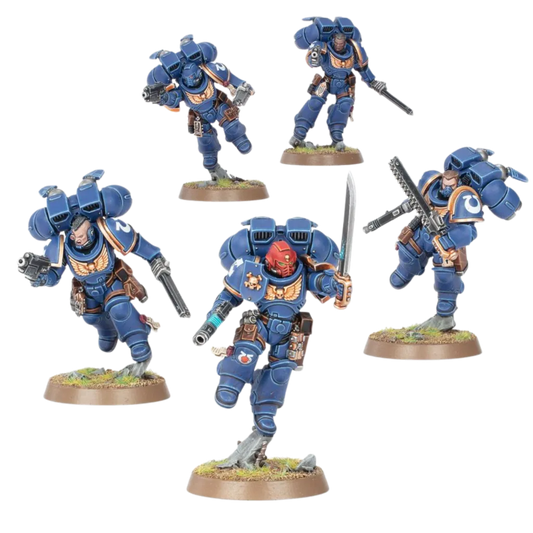 Space Marines: Assault Intercessors with Jump Pack-Games Workshop-Radaddel