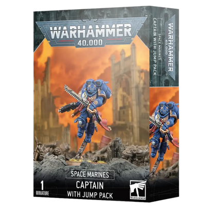Space Marines: Captain With Jump Pack-Games Workshop-Radaddel