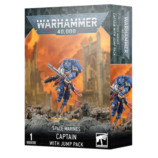 Space Marines: Captain With Jump Pack-Games Workshop-Radaddel