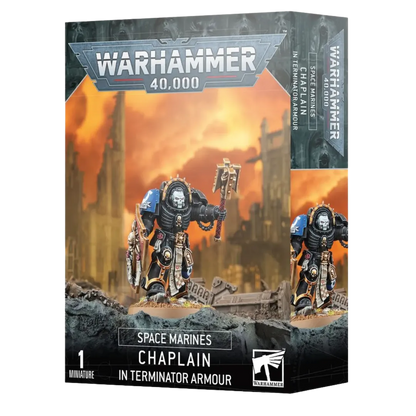Space Marines: Chaplain In Terminator Armour-Games Workshop-Radaddel