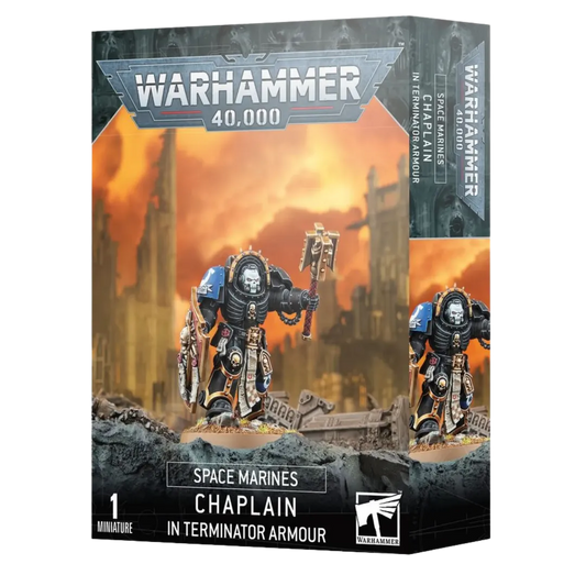 Space Marines: Chaplain In Terminator Armour-Games Workshop-Radaddel