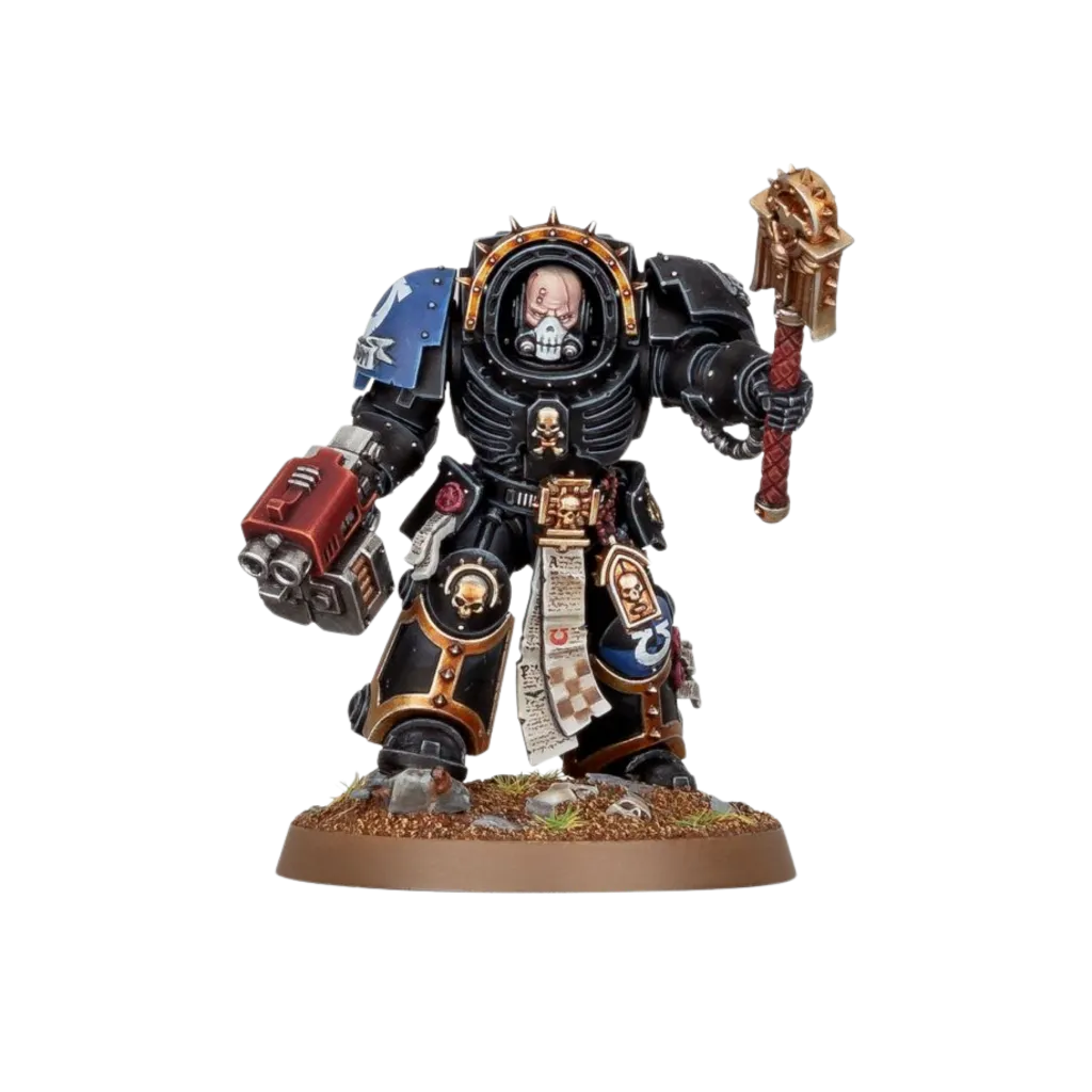 Space Marines: Chaplain In Terminator Armour-Games Workshop-Radaddel