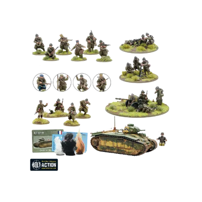 French Army Starter Army-Warlord Games-Radaddel