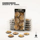Deserts of Maahl Bases Round 40mm (x5)-Gamers Grass-Radaddel