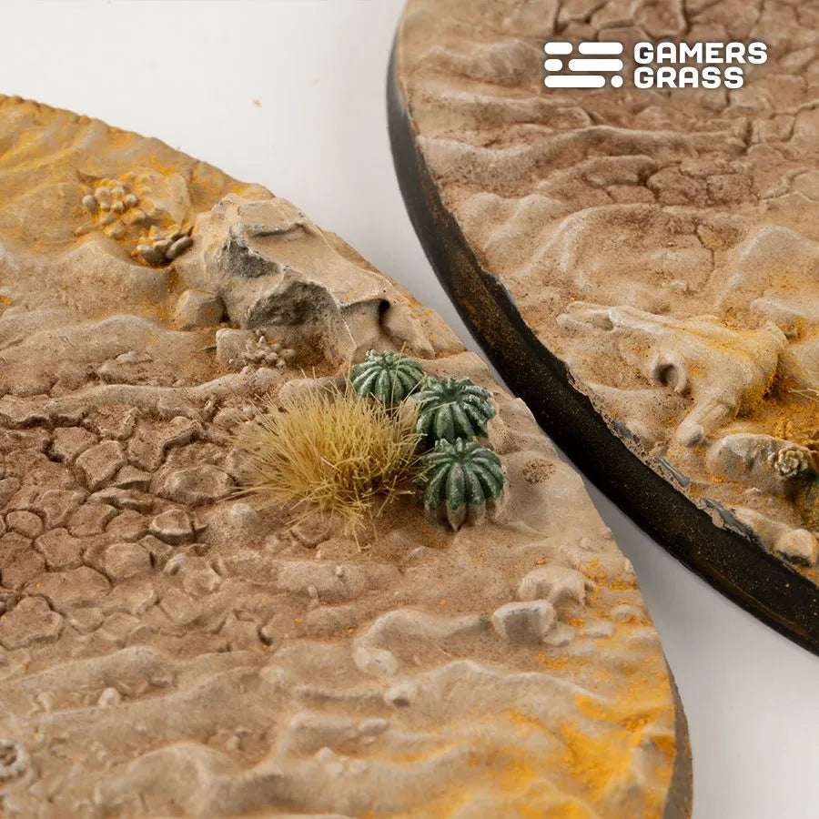 Deserts of Maahl Bases Oval 90mm (x2)-Gamers Grass-Radaddel