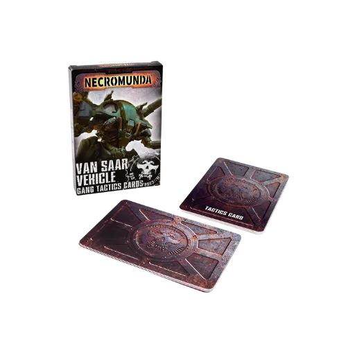 Necromunda: Van Saar Vehicle Cards-Games Workshop-Radaddel