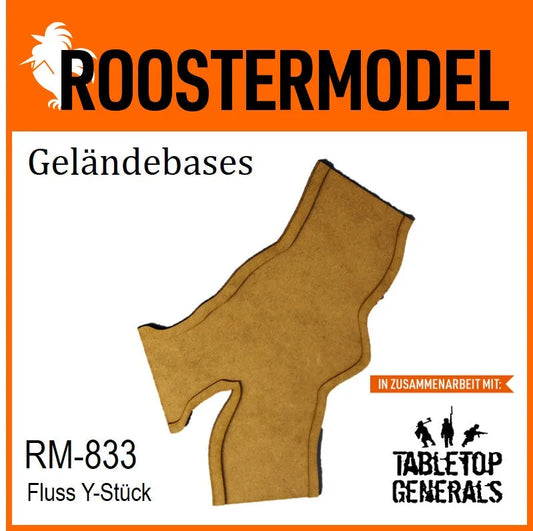 Fluss Y-Stück-Roostermodel-Radaddel