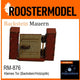 Kleines Tor (Backstein/Holzoptik)-Roostermodel-Radaddel