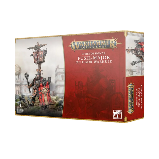 Cities of Sigmar: Fusil-Major on Ogor Warhulk-Games Workshop-Radaddel