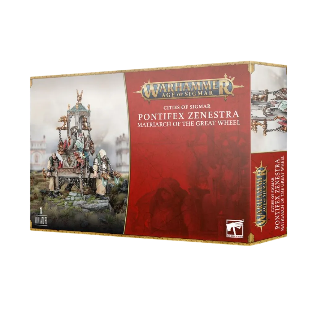 Cities of Sigmar: Pontifex Zenestra, Matriarch of The Great Wheel-Games Workshop-Radaddel