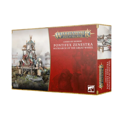 Cities of Sigmar: Pontifex Zenestra, Matriarch of The Great Wheel-Games Workshop-Radaddel