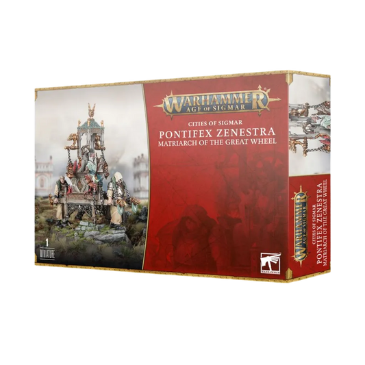 Cities of Sigmar: Pontifex Zenestra, Matriarch of The Great Wheel-Games Workshop-Radaddel