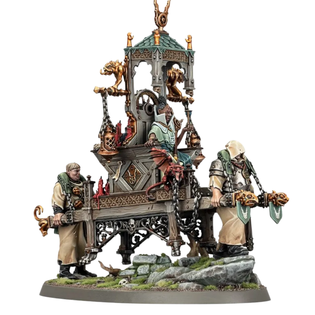 Cities of Sigmar: Pontifex Zenestra, Matriarch of The Great Wheel-Games Workshop-Radaddel