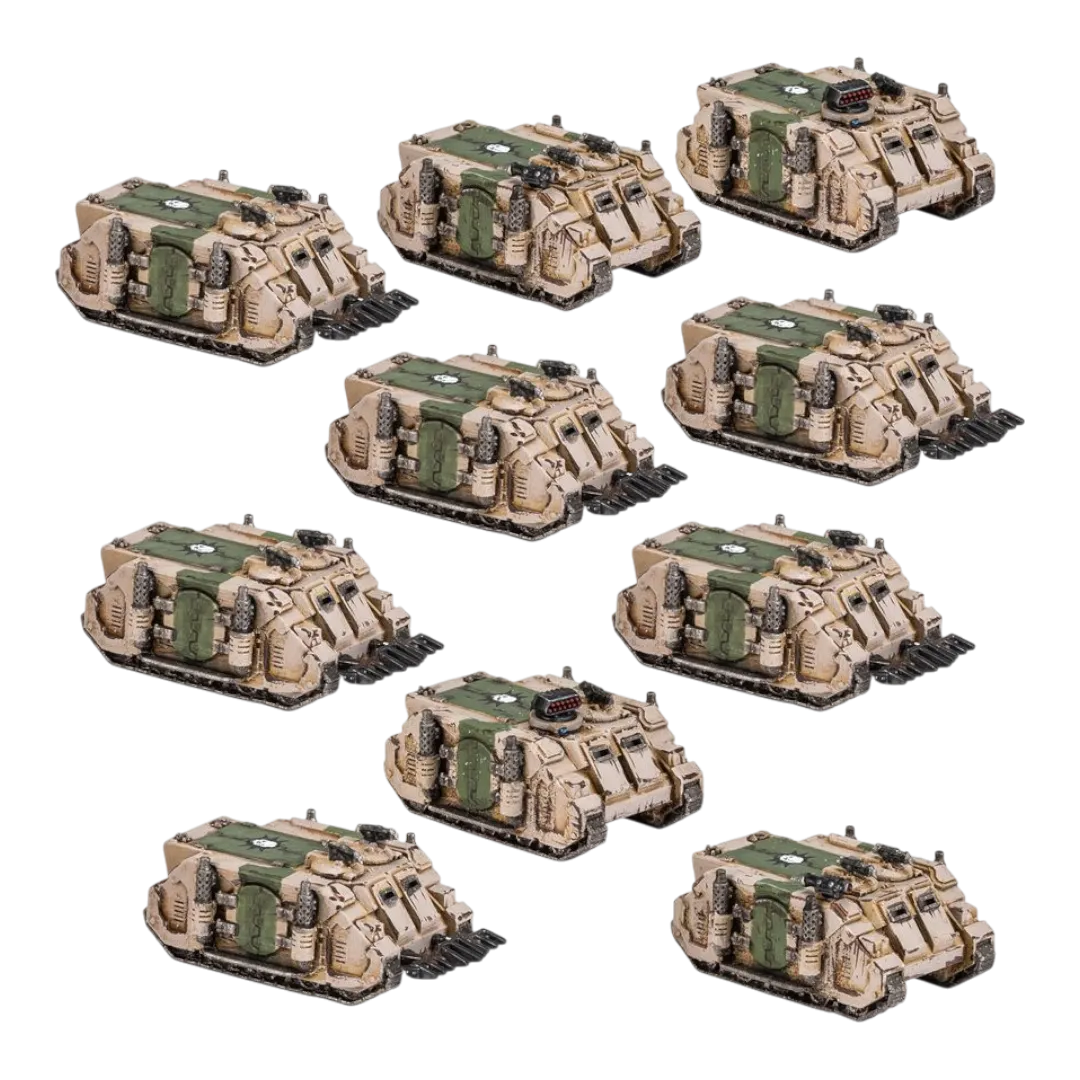 Legions Imperialis: Rhino Transports Detachment-Games Workshop-Radaddel