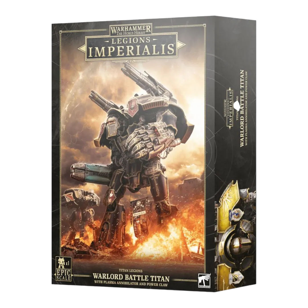 Legions Imperialis: Warlord Battle Titan with Plasma Annihilator and Power Claw-Games Workshop-Radaddel