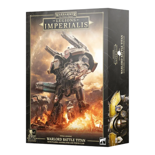Legions Imperialis: Warlord Battle Titan with Plasma Annihilator and Power Claw-Games Workshop-Radaddel