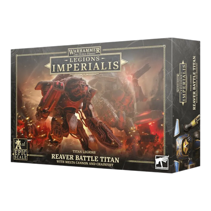 Legions Imperialis: Reaver Battle Titan with Melta Cannon and Chainfist-Games Workshop-Radaddel