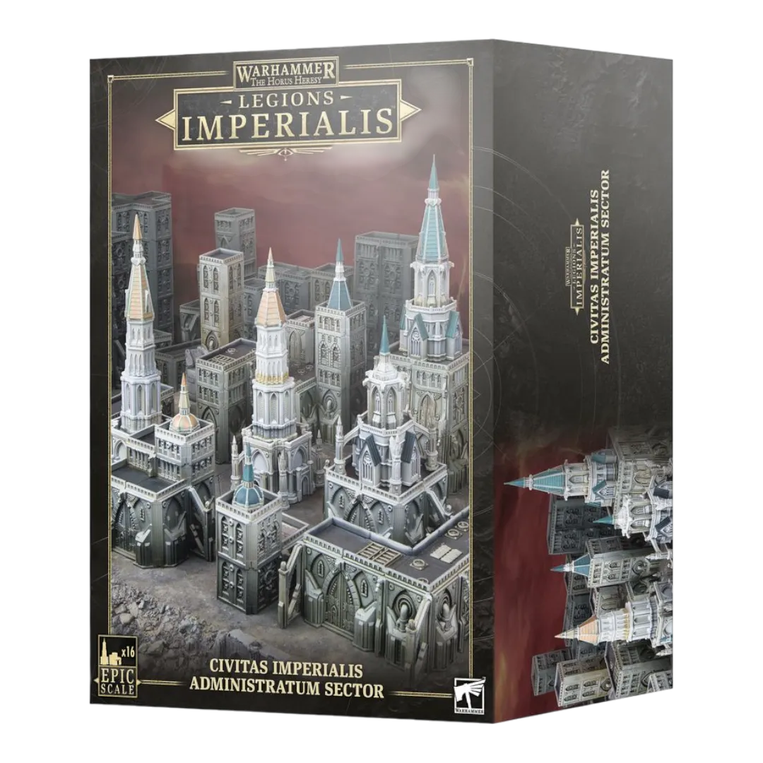 Legions Imperialis: Civitas Imperialis Administratum Sector-Games Workshop-Radaddel