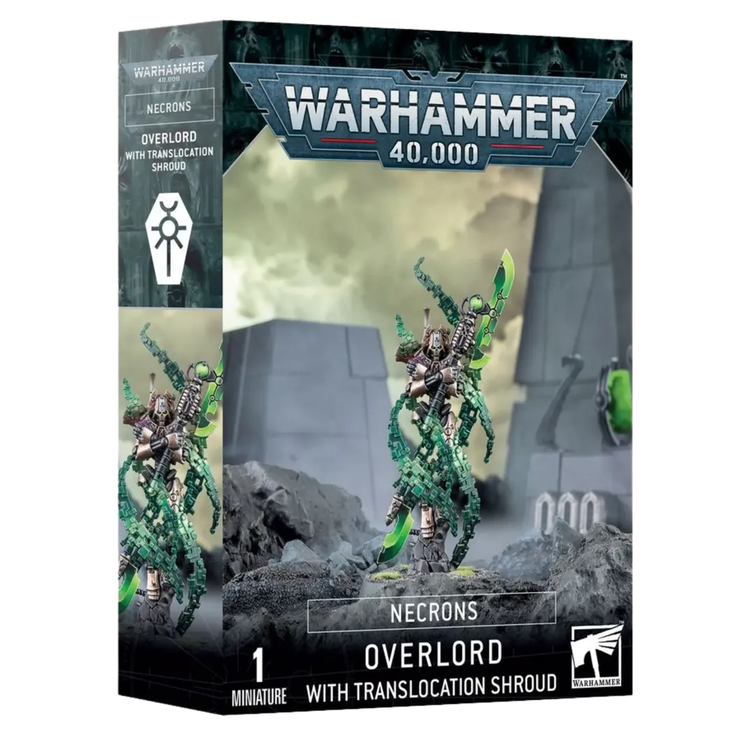 Necrons: Overlord with Translocation Shroud-Games Workshop-Radaddel