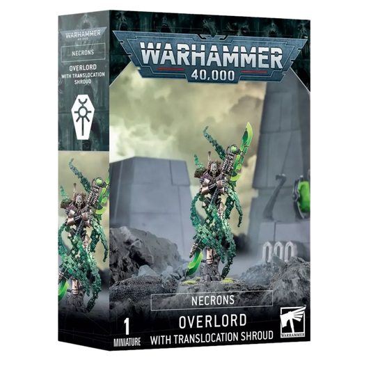 Necrons: Overlord with Translocation Shroud-Games Workshop-Radaddel