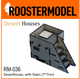 Deserthouse, with Stairs (7*7cm)-Roostermodel-Radaddel