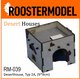 Deserthouse, Typ 2A, (9*9cm)-Roostermodel-Radaddel