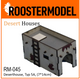 Deserthouse, Typ 5A, (7*14cm)-Roostermodel-Radaddel