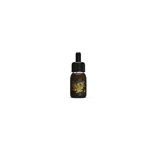 AK Brown Black - The INKS 30ml (175)-AK-Interactive-Radaddel