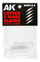 Standard Diagonal (5 Spare Blades) Replacement-AK-Interactive-Radaddel