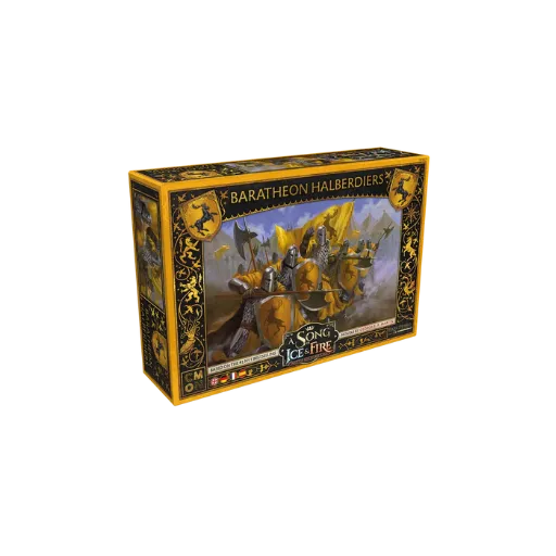 Baratheon: Halberdiers (Hellebardiere von Haus Baratheon)-CMON-Radaddel