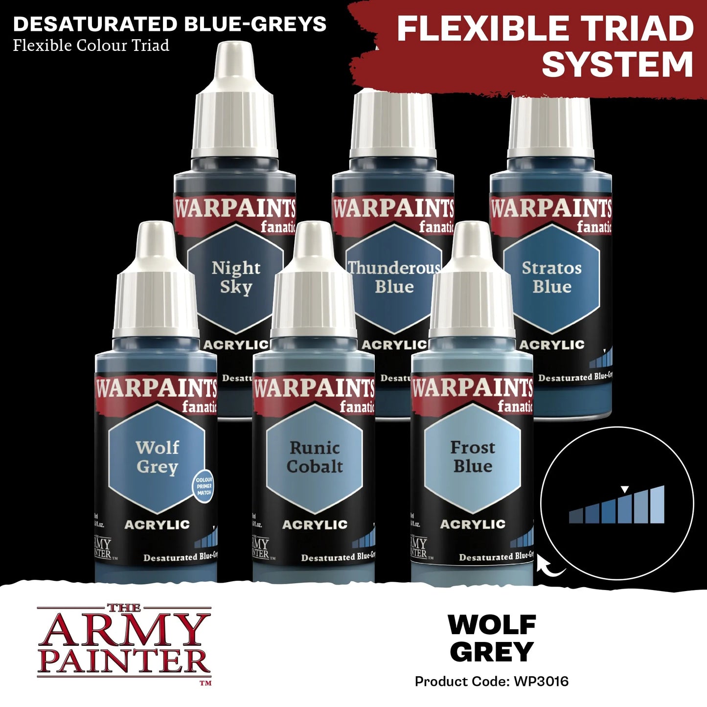 Wolf Grey Fanatic WP-The Army Painter-Radaddel
