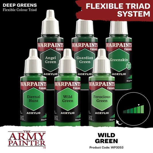 Wild Green Fanatic WP-The Army Painter-Radaddel