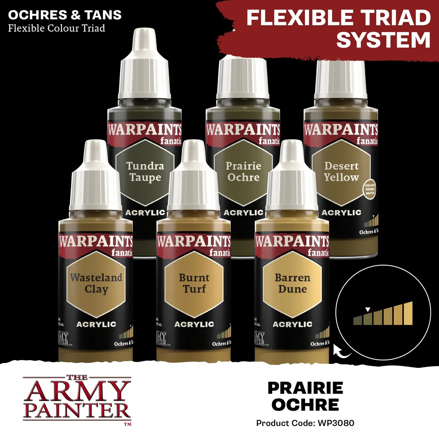 Prairie Ochre Fanatic WP-The Army Painter-Radaddel