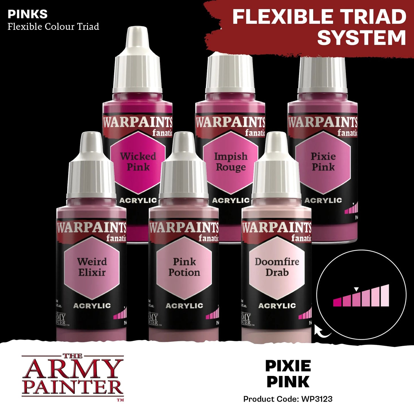 Pixie Pink Fanatic WP-The Army Painter-Radaddel
