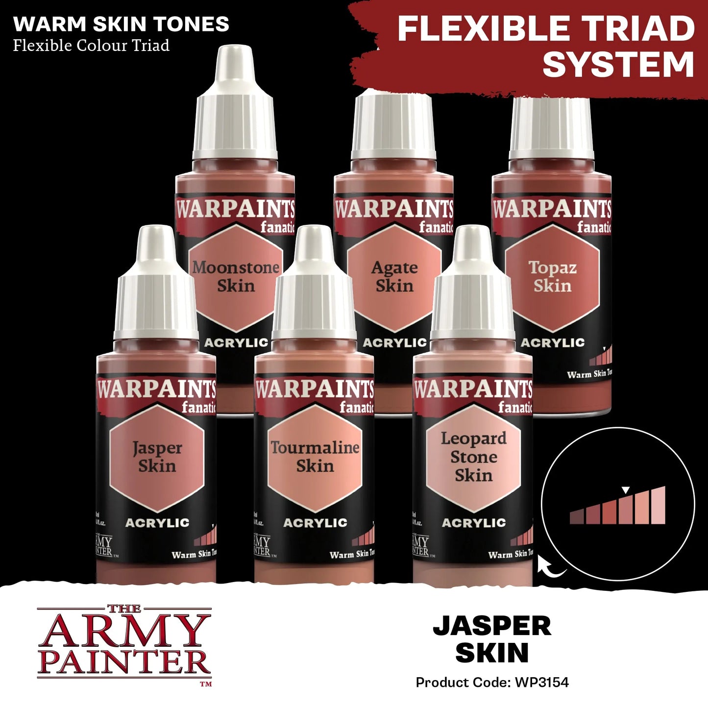 Jasper Skin Fanatic WP-The Army Painter-Radaddel