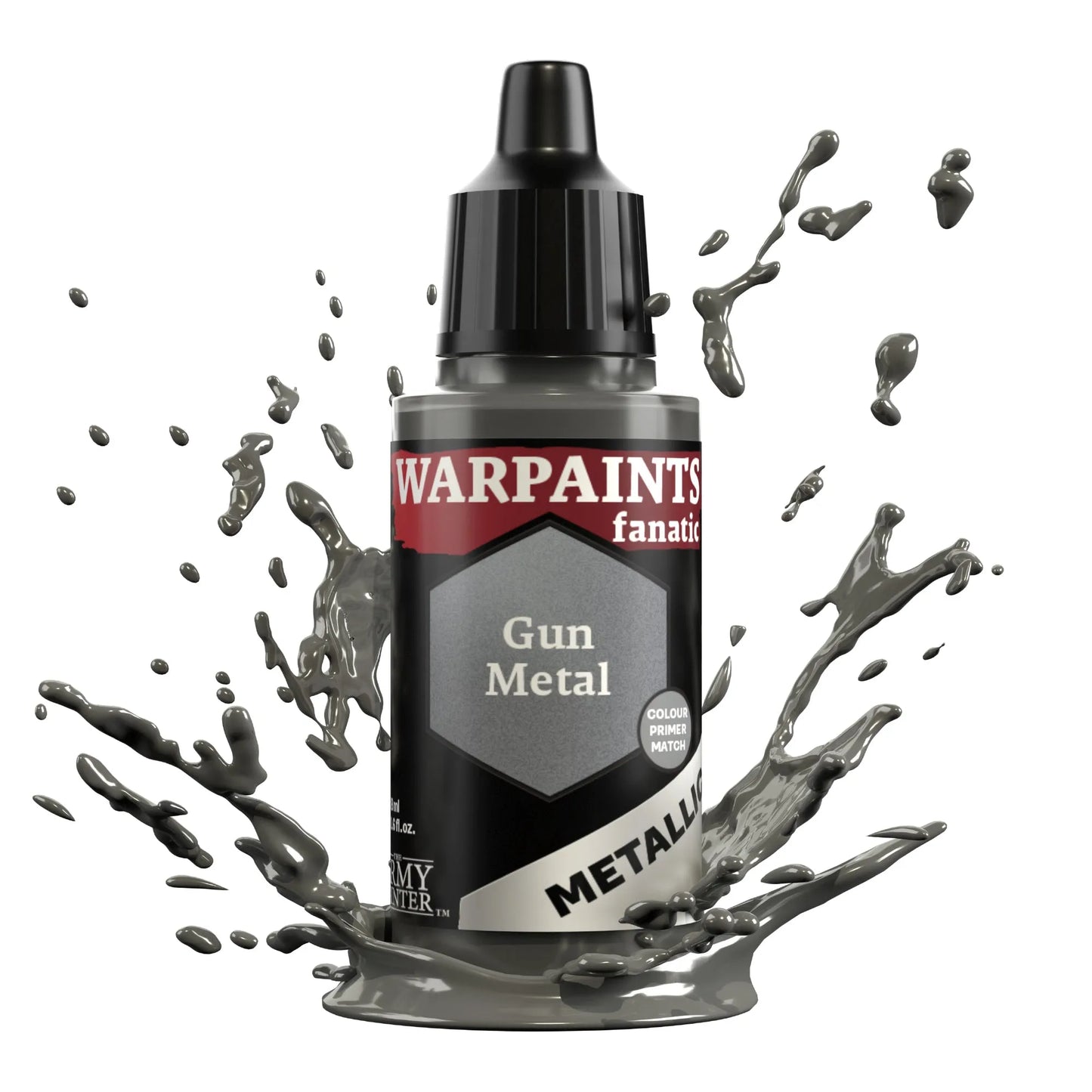 Gun Metal Fanatic Metallic-The Army Painter-Radaddel