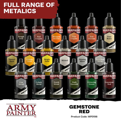 Gemstone Red Fanatic Metallic-The Army Painter-Radaddel