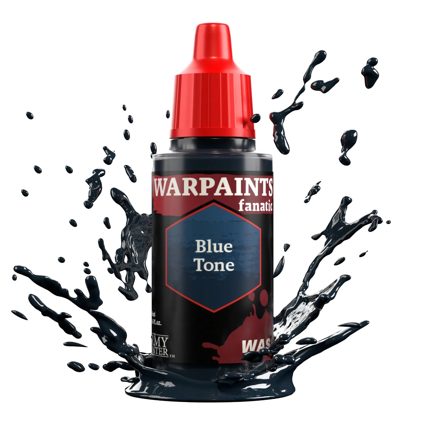 Blue Tone Fanatic Wash-The Army Painter-Radaddel