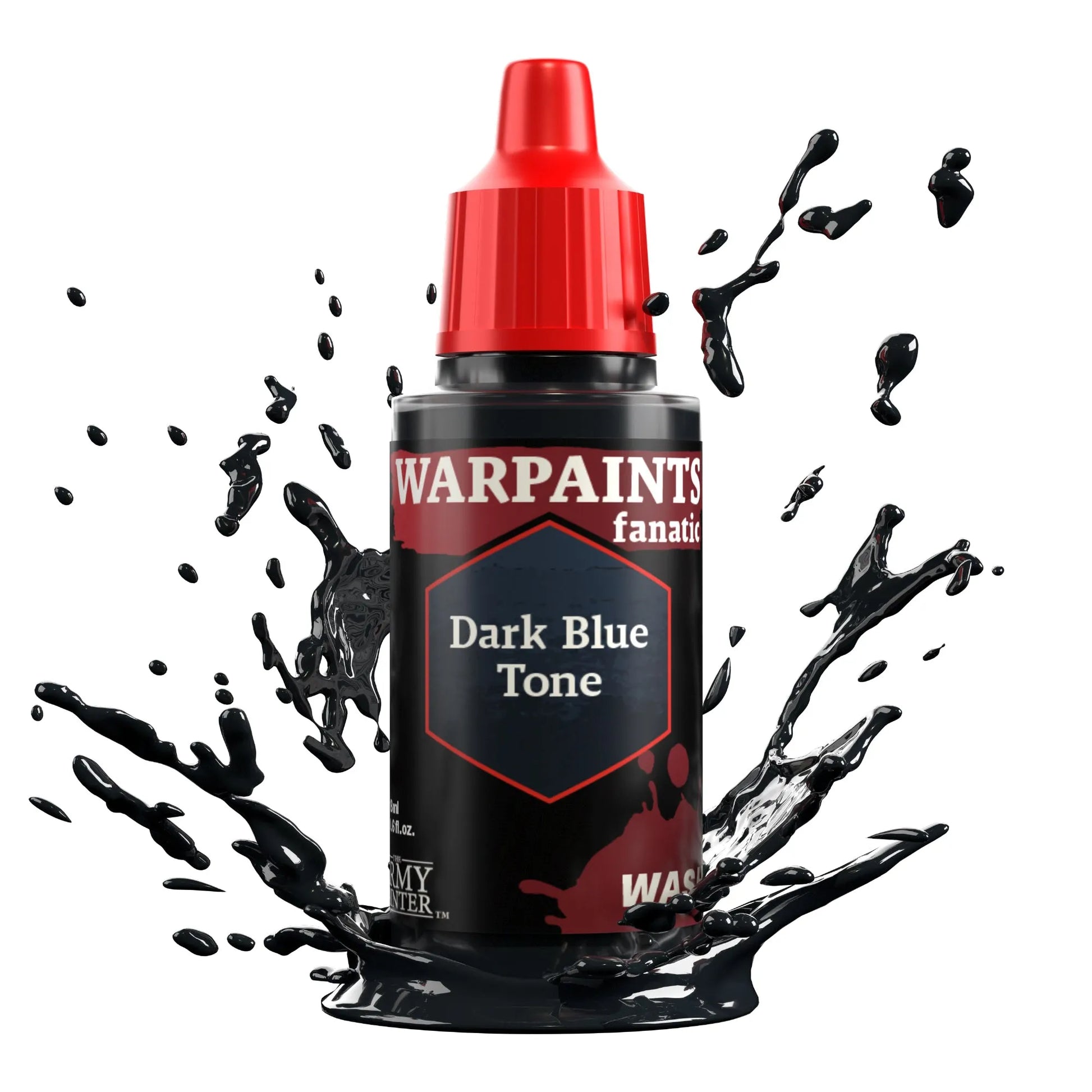 Dark Blue Tone Fanatic Wash-The Army Painter-Radaddel