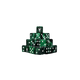 Tainted Knight Green Dice 16mm Square (25 Stück)-Baron of Dice-Radaddel