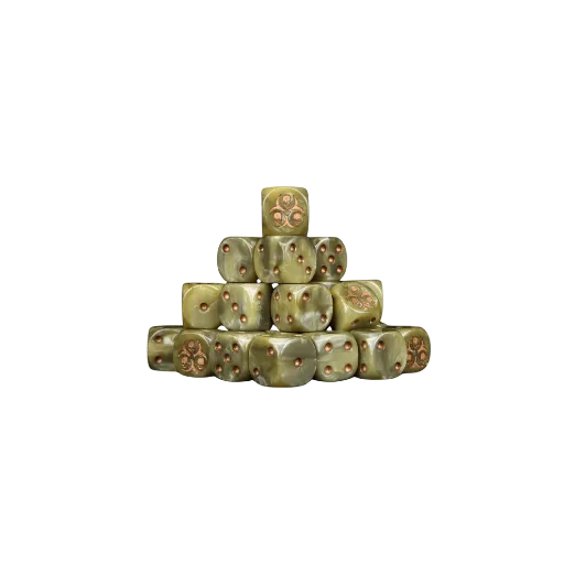 Murky Bog Dice 16mm Round (25 Stück)-Baron of Dice-Radaddel