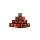 Axe of Bretonnia Dice 16mm Square (25 Stück)-Baron of Dice-Radaddel