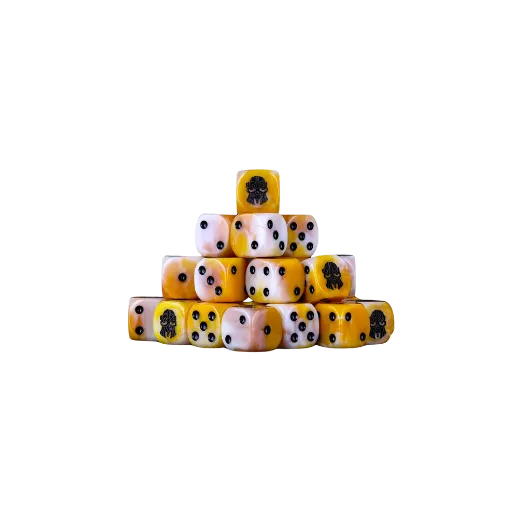 Dwarven Ingot Dice 16mm Round (25 Stück)-Baron of Dice-Radaddel