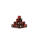 Fleur De Lis Dice 16mm Square (25 Stück)-Baron of Dice-Radaddel