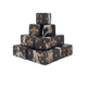 Fleur De Lis Heritage Black Dice 16mm Square (25 Stück)-Baron of Dice-Radaddel