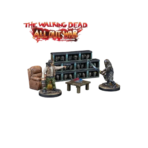 The Walking Dead - The Governers Trophy Room Diorama-Mantic Games-Radaddel