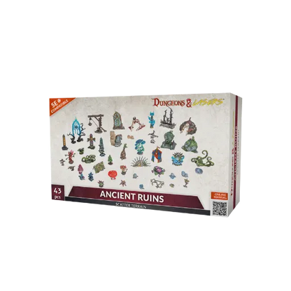 Dungeons & Lasers: Ancient Ruins Scatter Terrain-Archon Studio-Radaddel